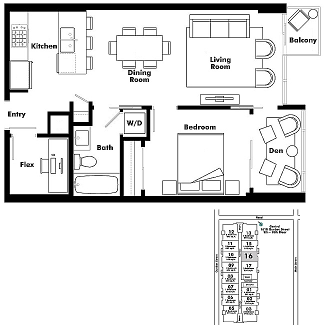 Floor plan 1016