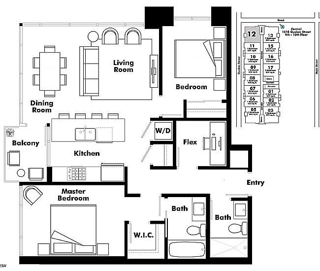 Floor plan 912