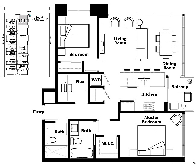 Floor plan 1111