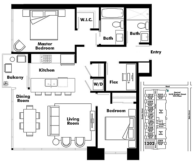 Floor plan 1202