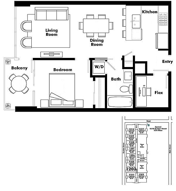 Floor plan 1203