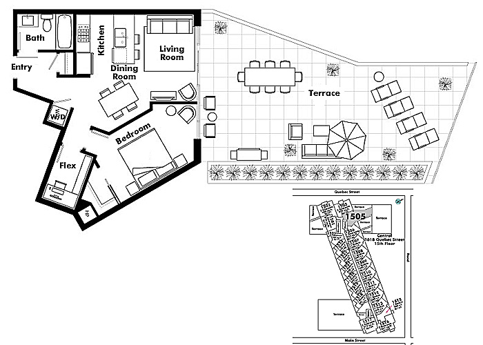Floor plan 1505