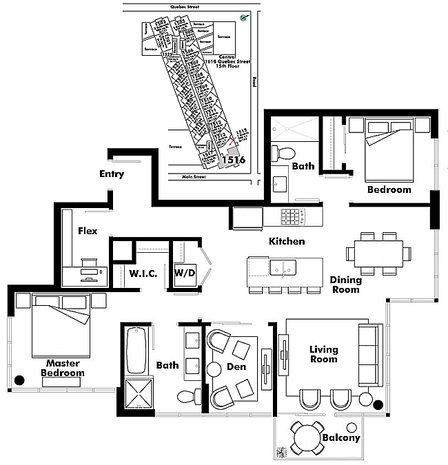 Floor plan 1516