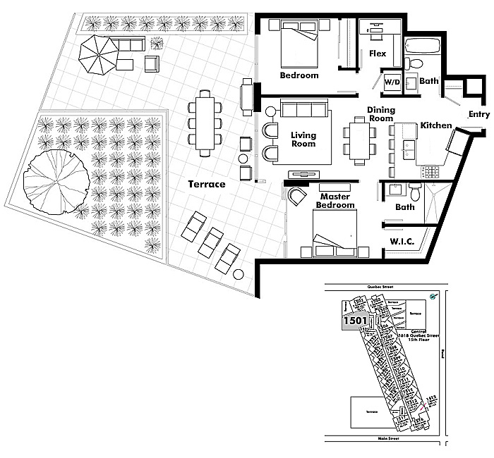 Floor plan 1501