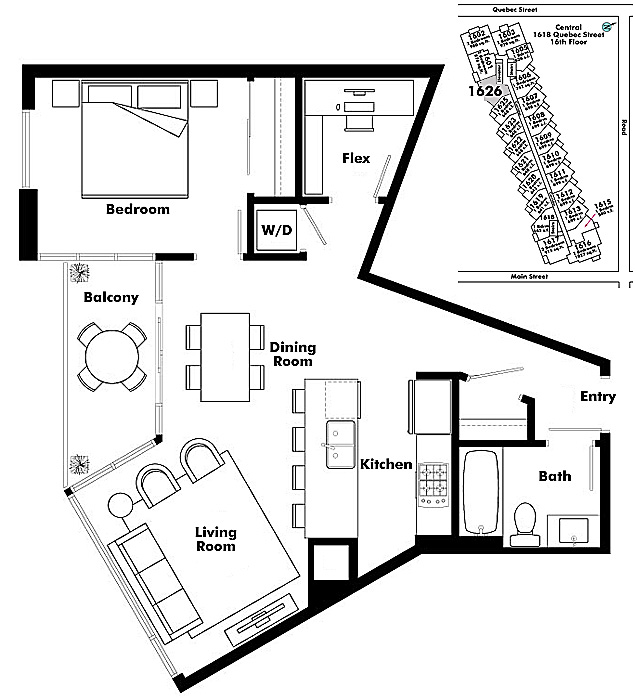 Floor plan 1626