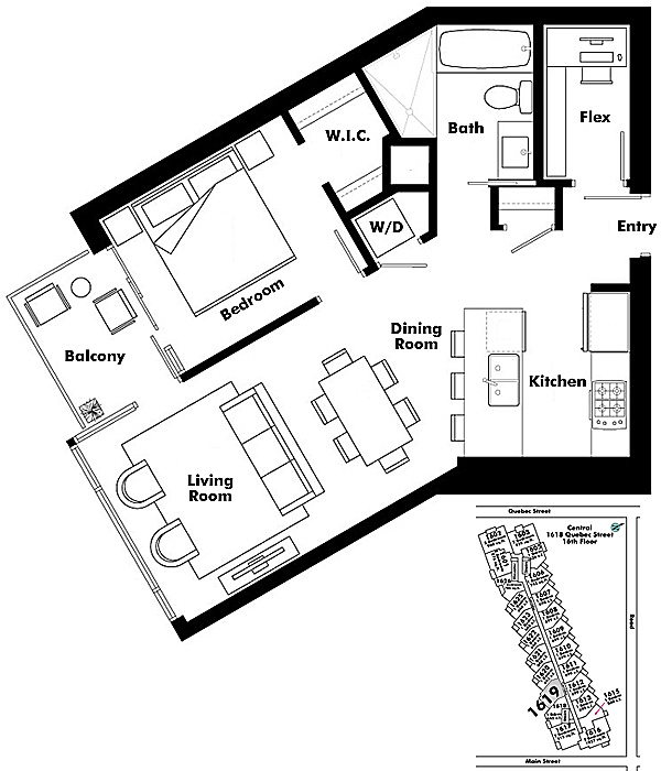 Floor plan 1619