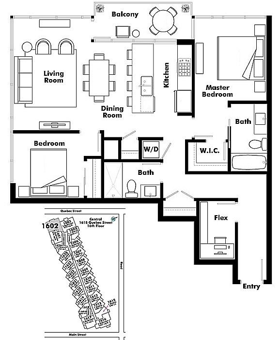 Floor plan 1602