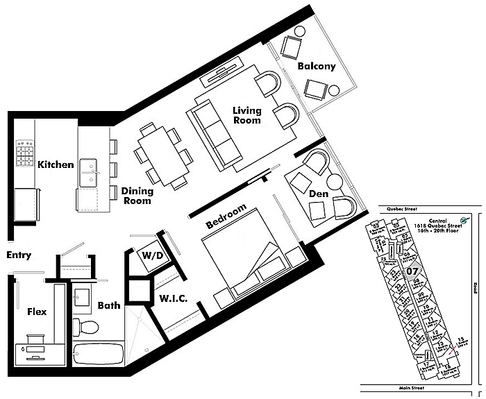 Floor plan 1707
