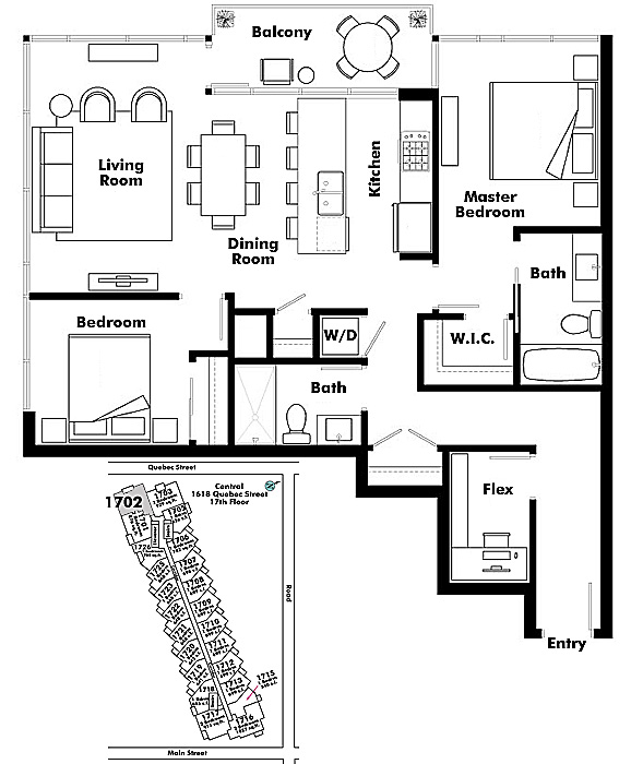 Floor plan 1702