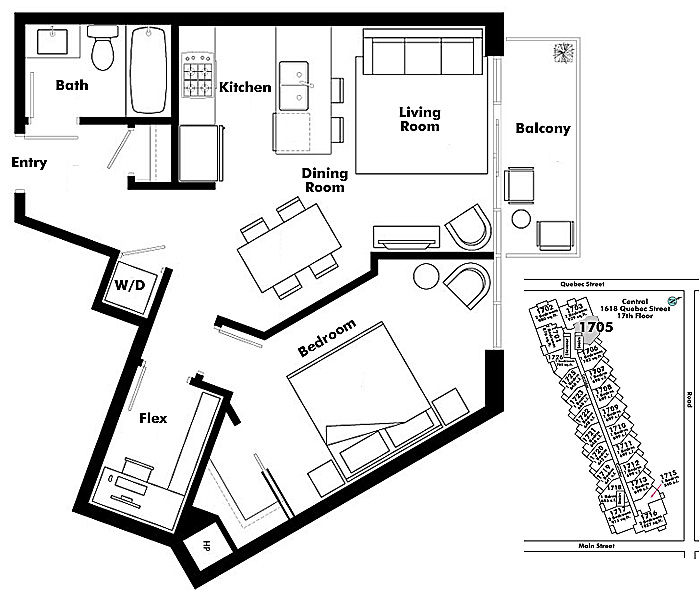 Floor plan 1705