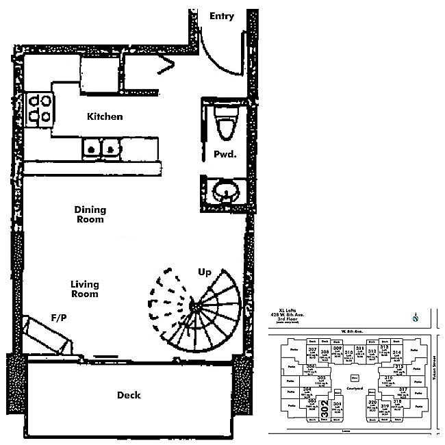Floor plan 302