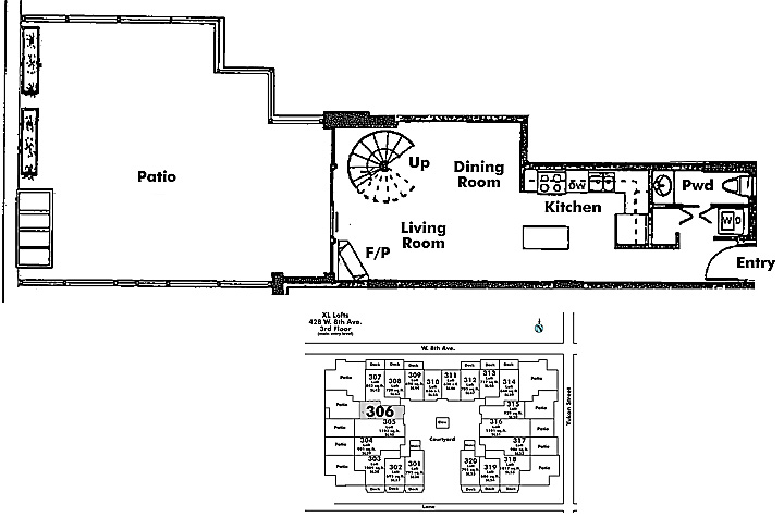 Floor plan 306