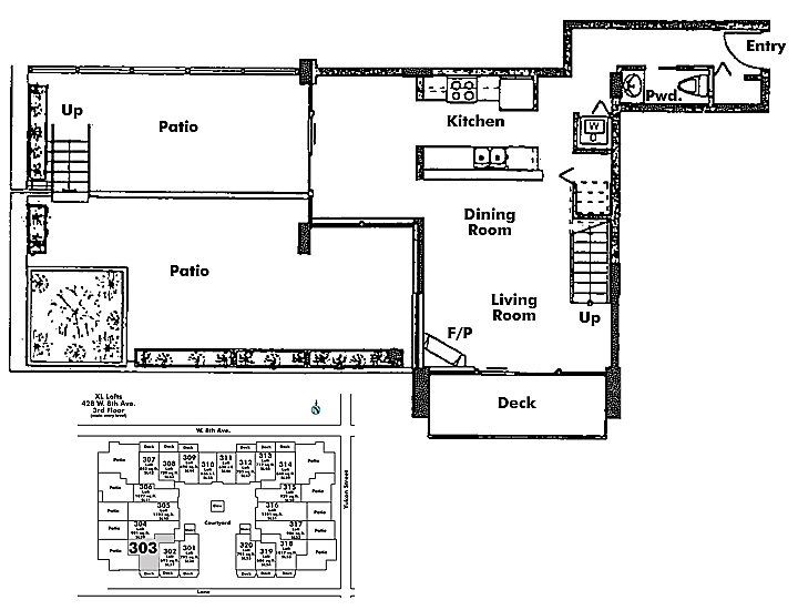 Floor plan 303