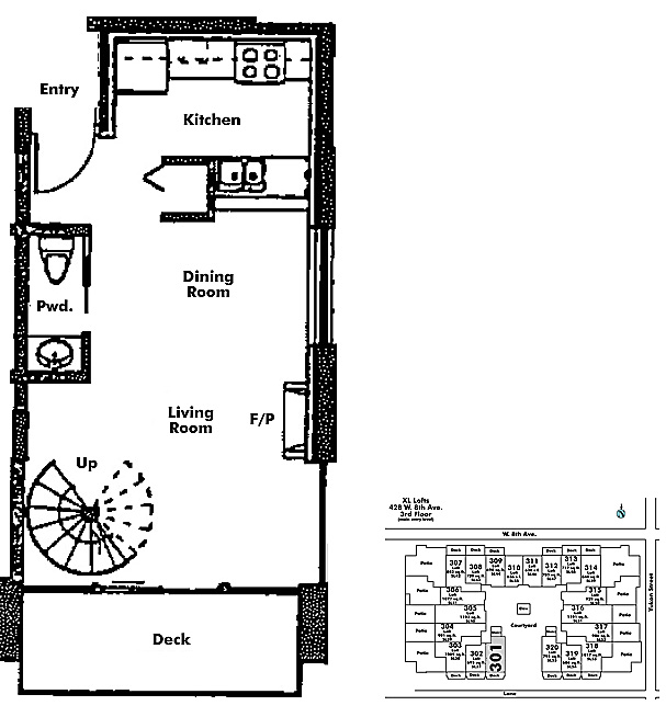 Floor plan 301