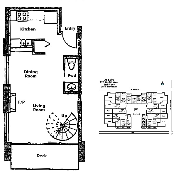 Floor plan 320