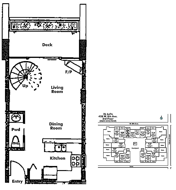 Floor plan 309