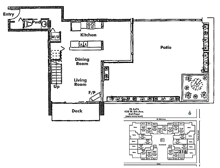 Floor plan 318