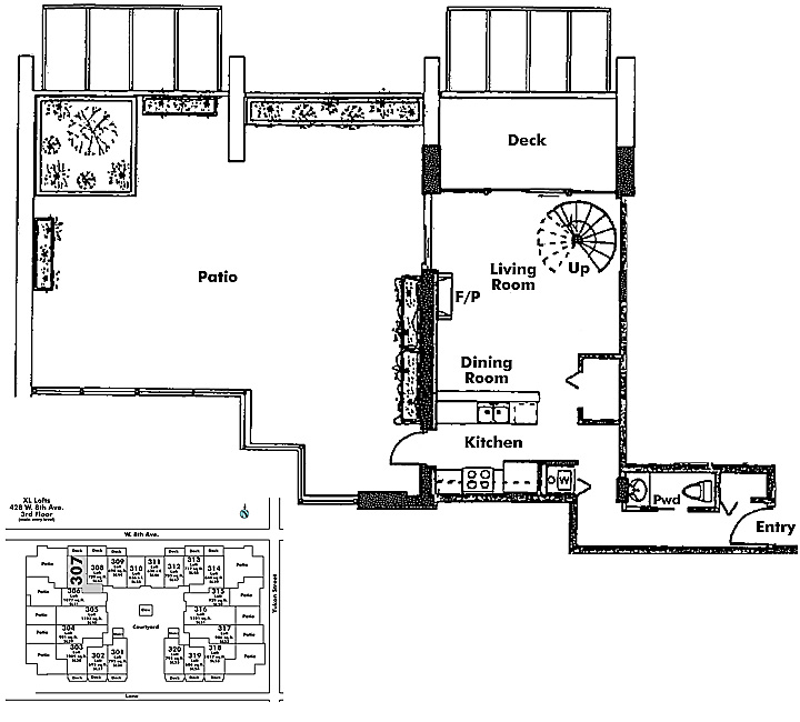 Floor plan 307