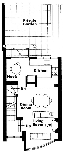 Floor plan TH3