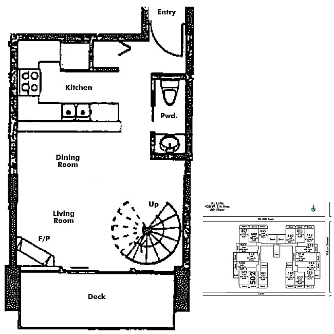 Floor plan 502