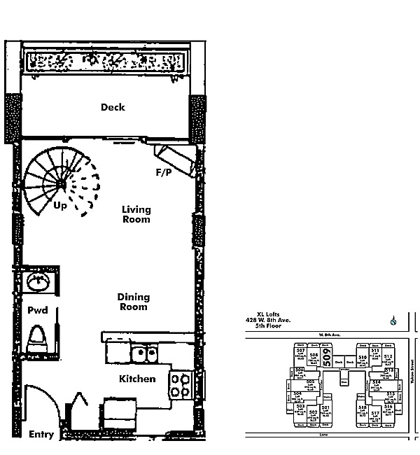 Floor plan 509