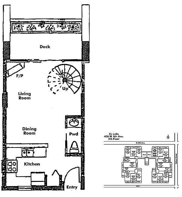 Floor plan 510