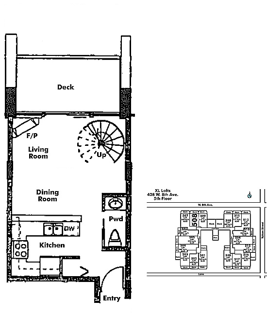 Floor plan 508