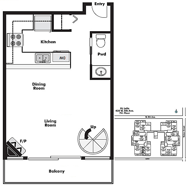 Floor plan 702