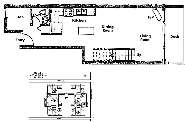 Floor plan 713