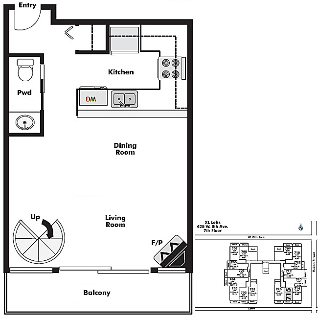 Floor plan 715