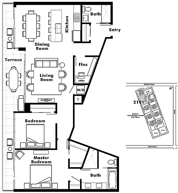 Floor plan 2101