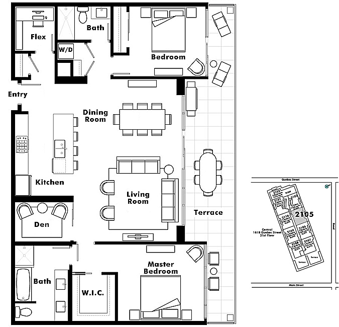 Floor plan 2105