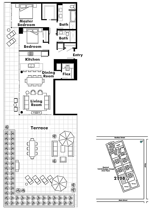 Floor plan 2108