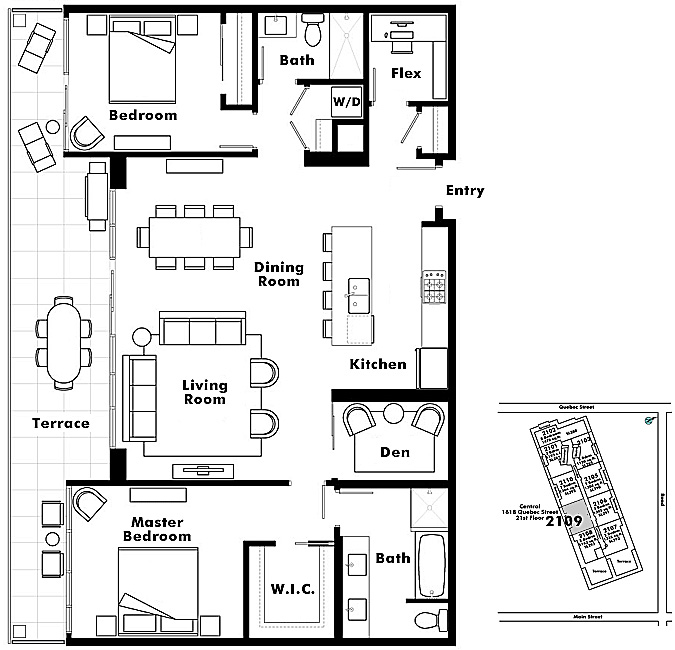 Floor plan 2109