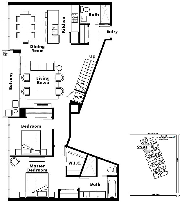 Floor plan 2201