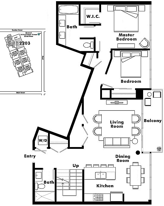Floor plan 2203