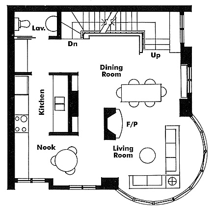 Floor plan TH4