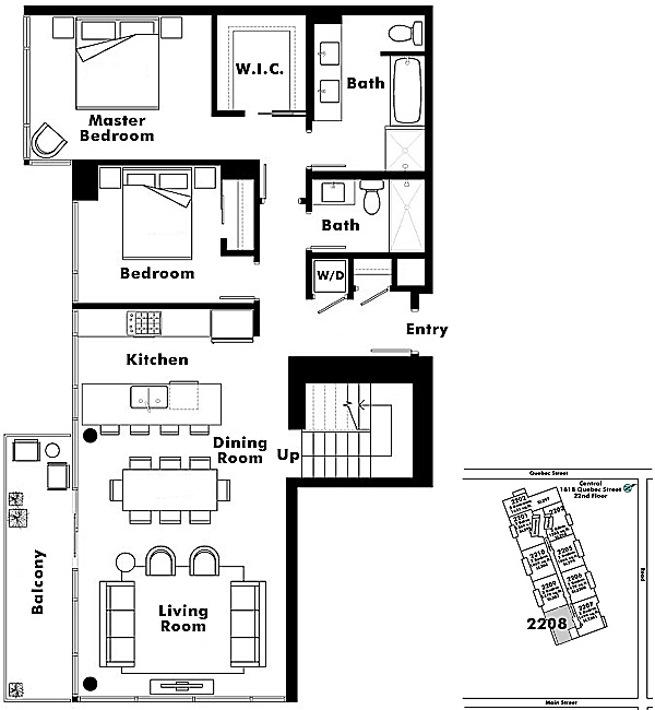 Floor plan 2208