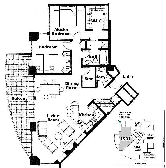 Floor plan 1901