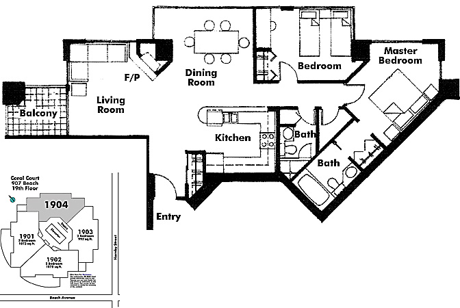 Floor plan 1904