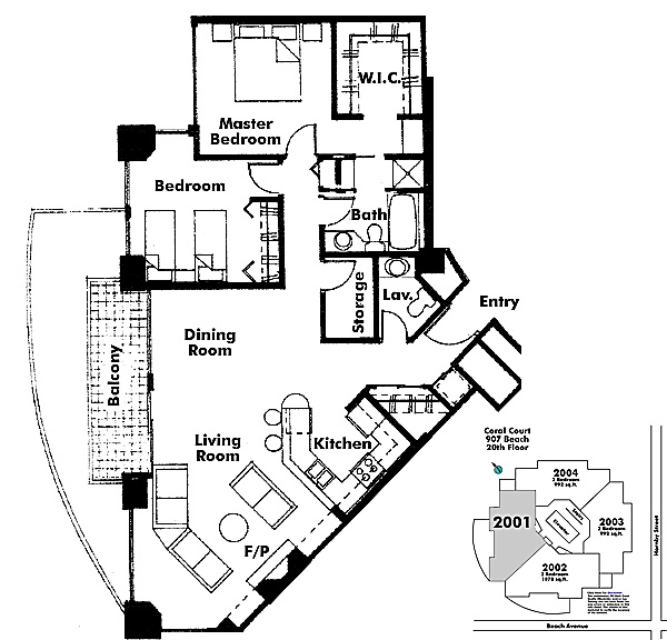 Floor plan 2001