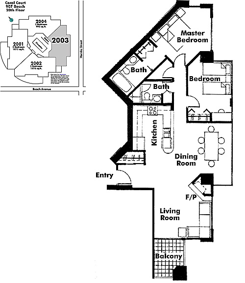 Floor plan 2003