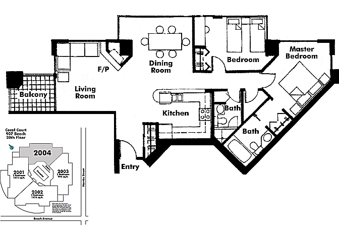 Floor plan 2004