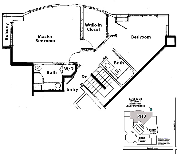 Floor plan PH2303