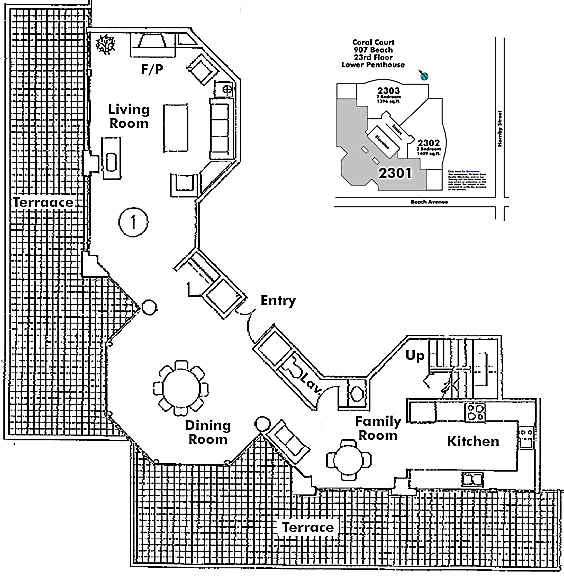 Floor plan PH2301