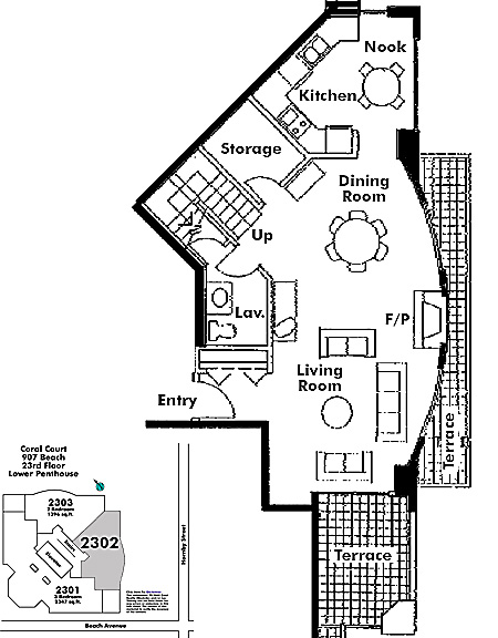 Floor plan PH2302