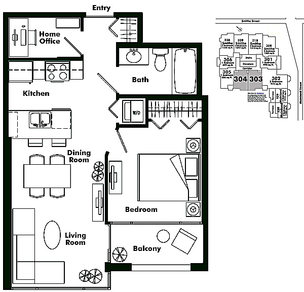 Floor plan 303