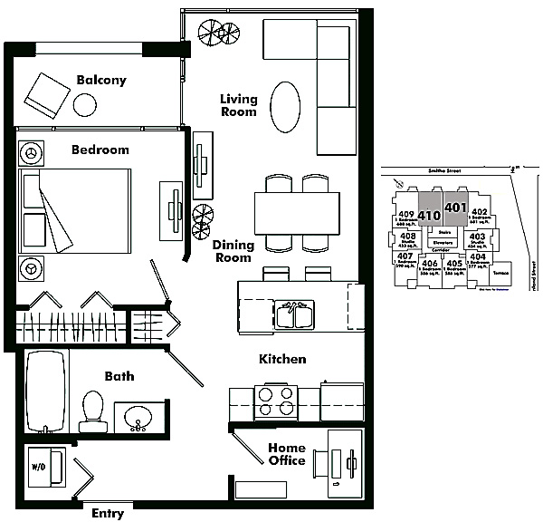 Floor plan 410