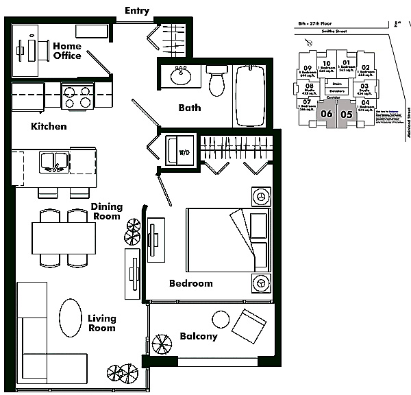 Floor plan 1306