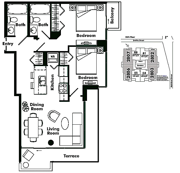 Floor plan 2806